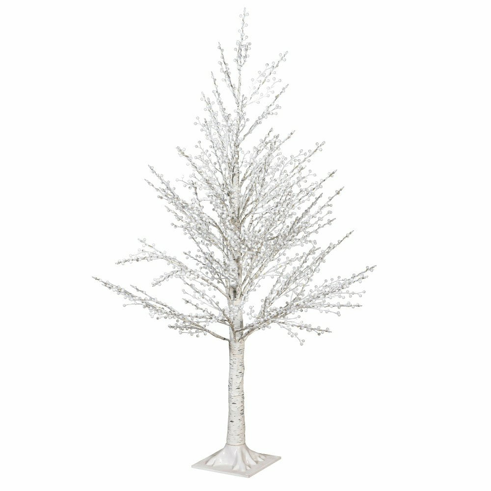 Winter Grove Tree White Berry LED Tree, 48" | Plow & Hearth