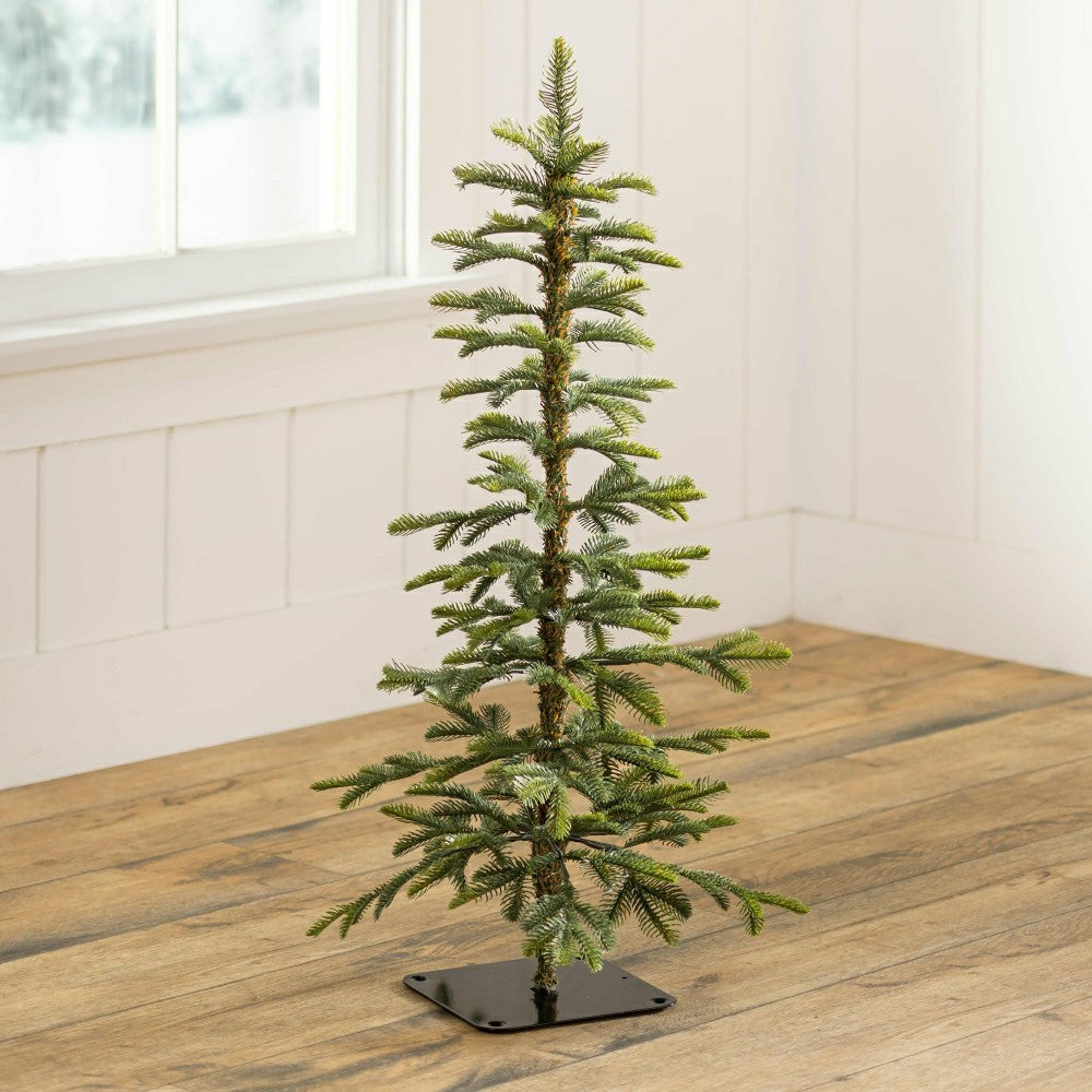 24"H Monte Rosa Alpine Fir Tabletop Tree | Plow & Hearth