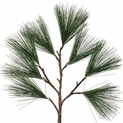 Woodland Storybook Stem Pine LED Artificial Branch, 30"H | Plow & Hearth