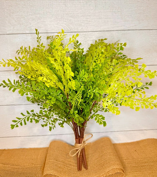 Real Touch Artificial Maidenhair Fern- Bundle of 4 | Plow & Hearth