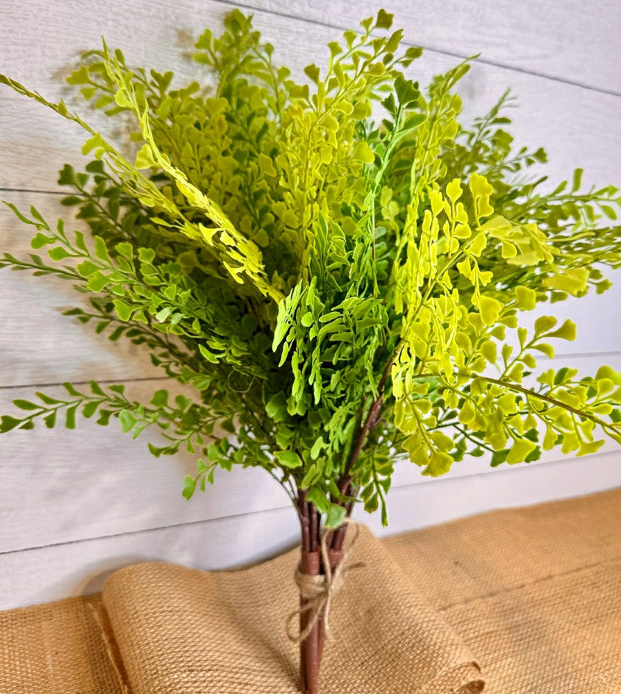 Real Touch Artificial Maidenhair Fern- Bundle of 4 | Plow & Hearth