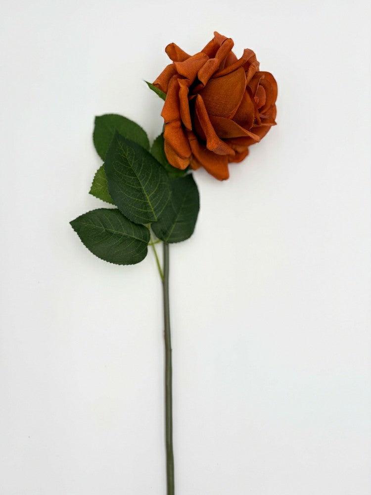 Artificial Real Touch Roses - Bundle of 10 | Plow & Hearth