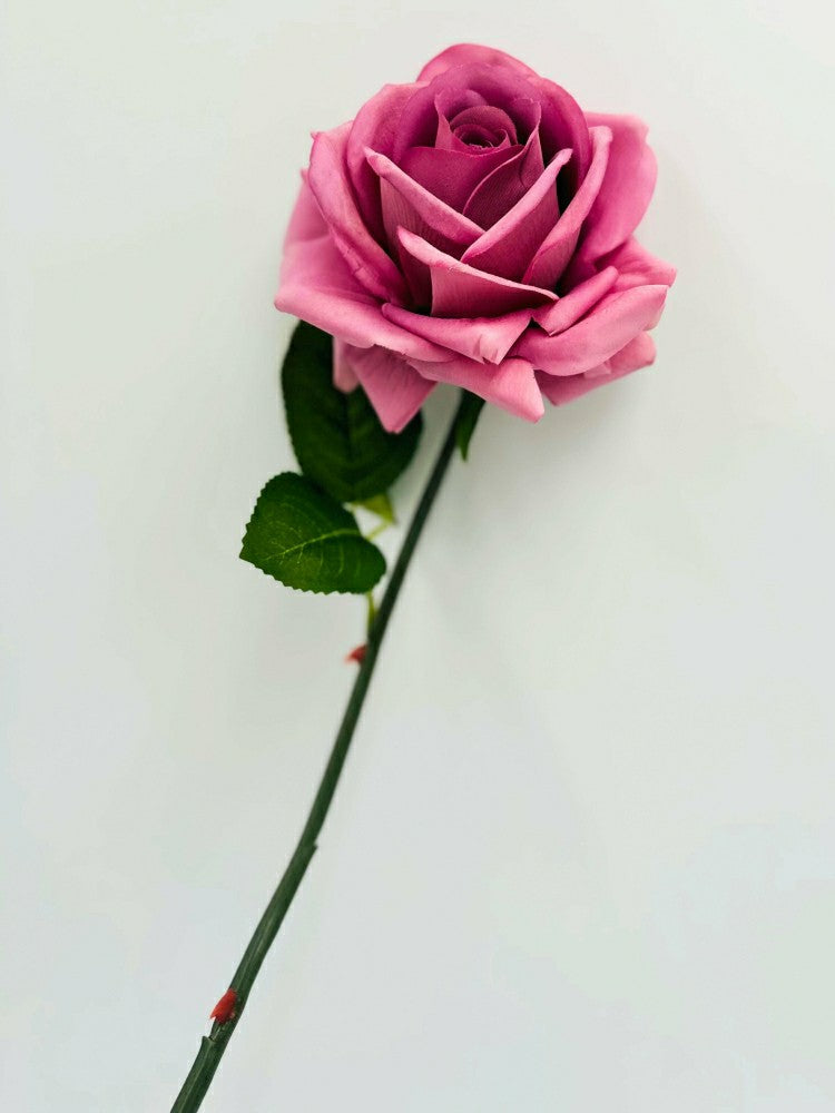 Artificial Real Touch Roses - Bundle of 10 | Plow & Hearth