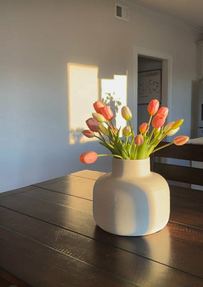 Artificial Real Touch Tulips - Bundle of 10 | Plow & Hearth