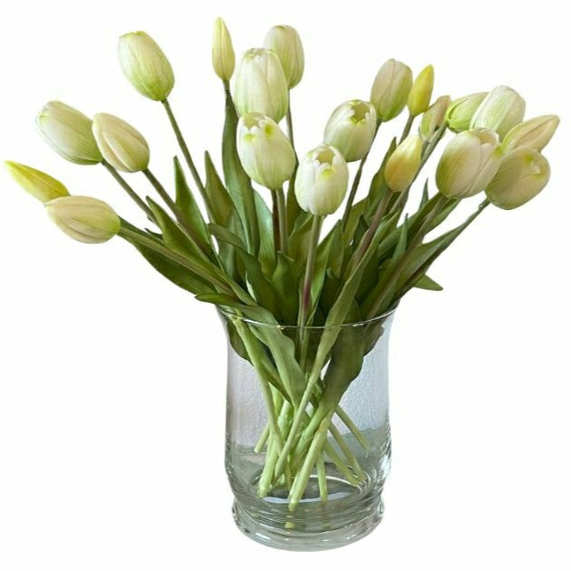 Artificial Real Touch Tulips - Bundle of 10 | Plow & Hearth