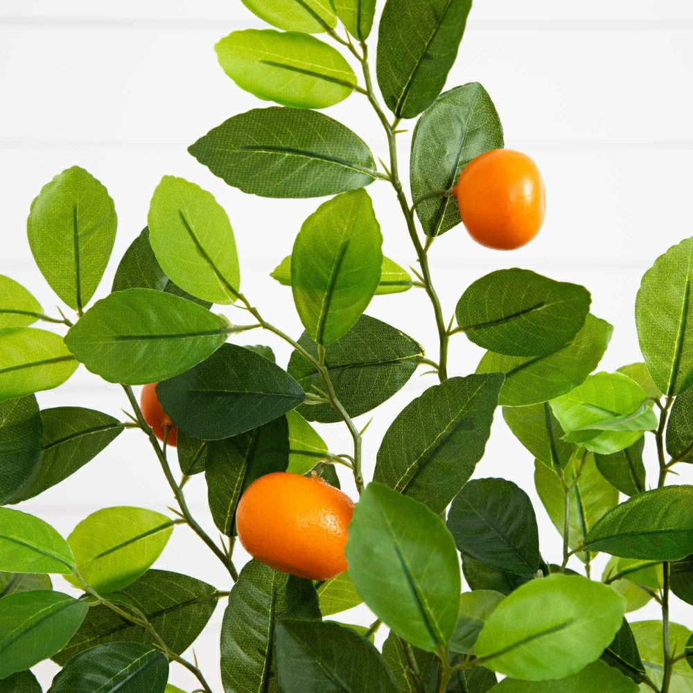 3’ Artificial Tangerine Tree | Plow & Hearth