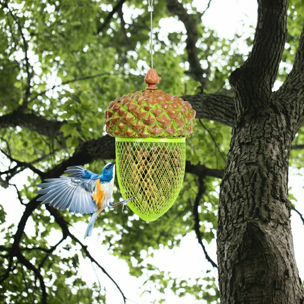 Metal Acorn Wild Bird Feeder | Plow & Hearth