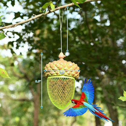 Metal Acorn Wild Bird Feeder | Plow & Hearth