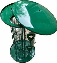 3-in-1 Outdoor Tube Bird Feeder for Small Wild Birds | Plow & Hearth
