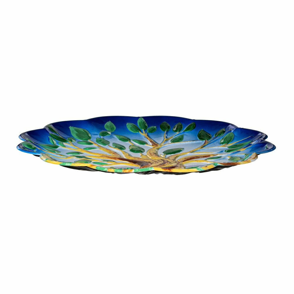 Petal and Plow Birdbath, Metal Tree of Life | Plow & Hearth