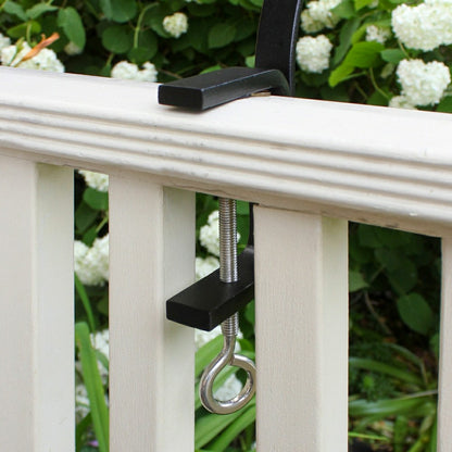 Antiqued Birdbath & Railing Bracket | Plow & Hearth