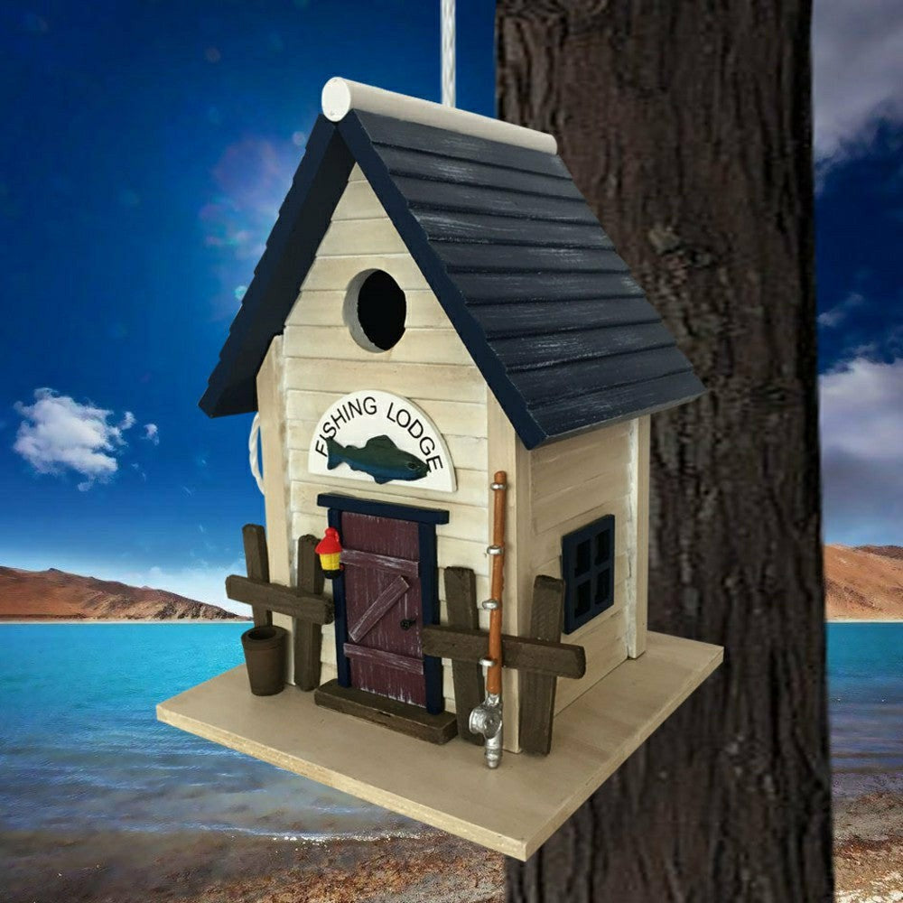 Fishing Lodge Bird House | Plow & Hearth