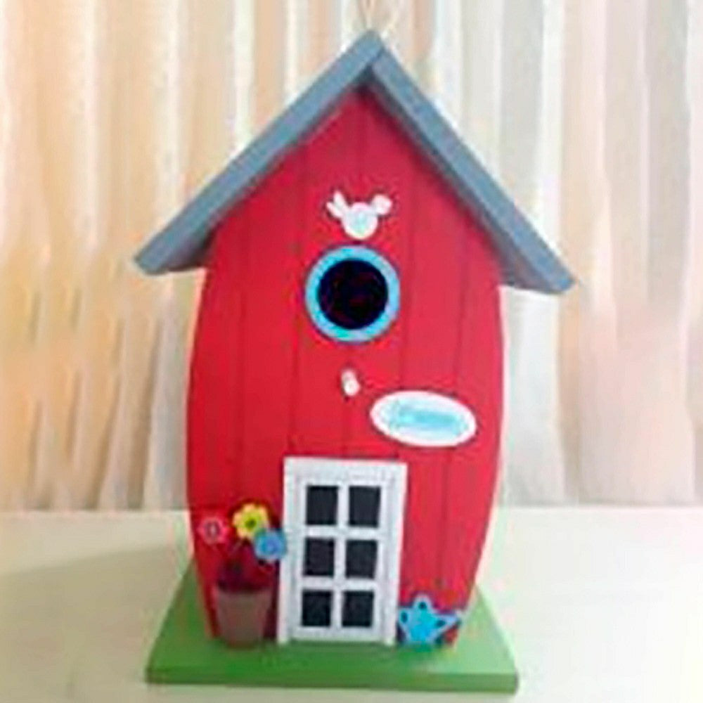 Whimsy Cottage Wood Bird House | Plow & Hearth