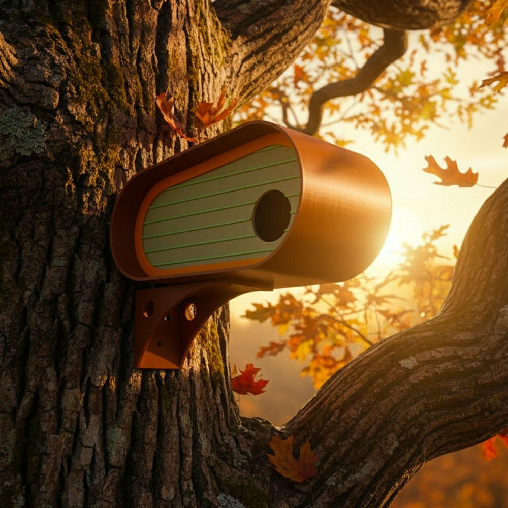 The Oransa Mid-Century Birdhouse | Plow & Hearth