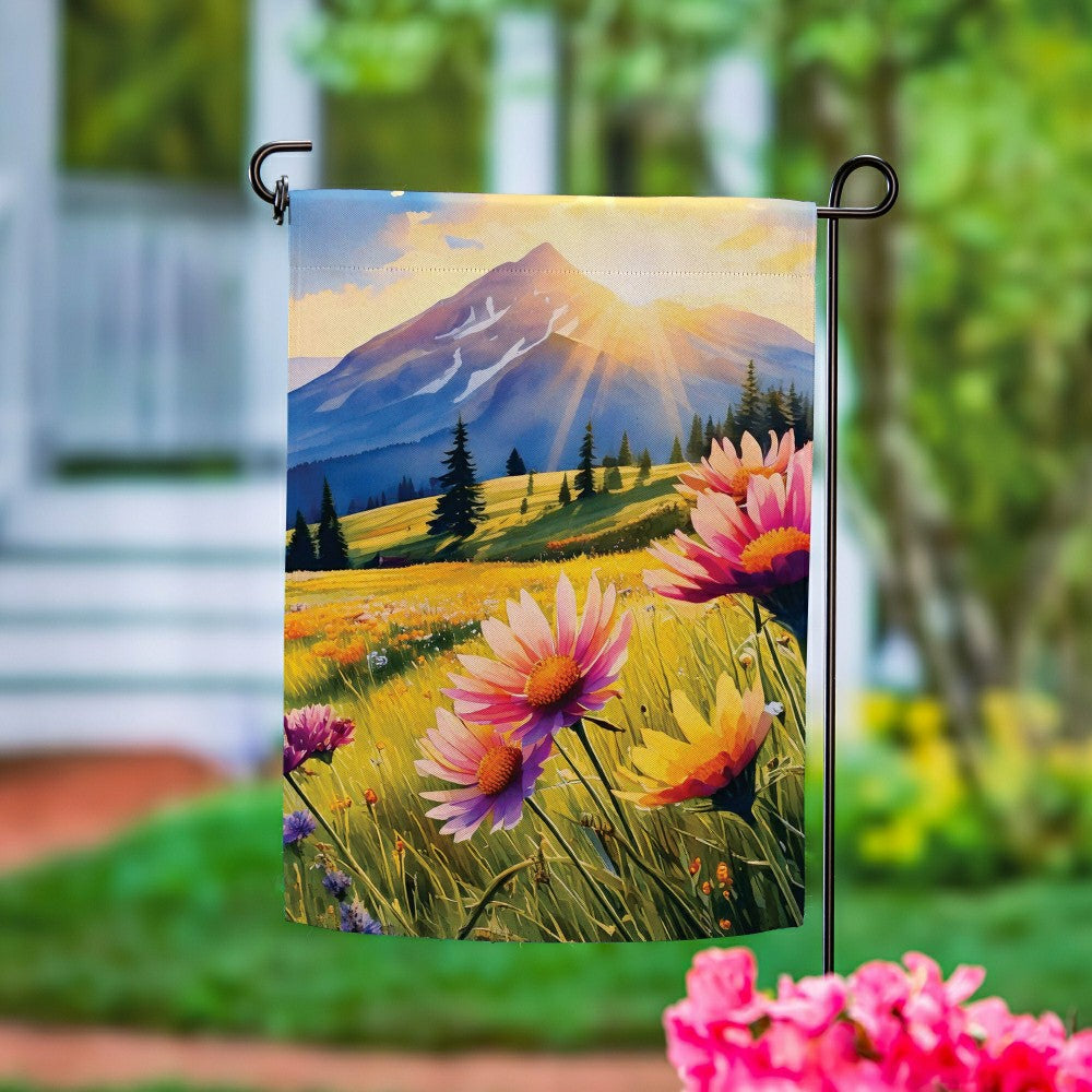 Amazing View Suede Garden Flag | Plow & Hearth