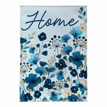 VivaStyle Gilded Meadow Burlap Garden Flag ONE | Plow & Hearth
