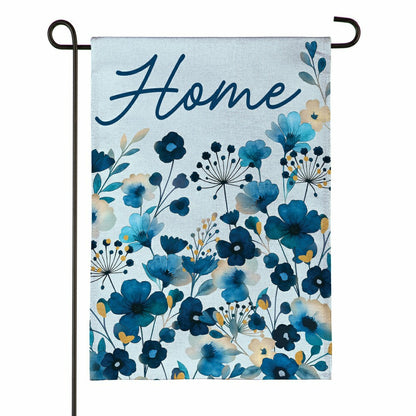 VivaStyle Gilded Meadow Burlap Garden Flag ONE | Plow & Hearth