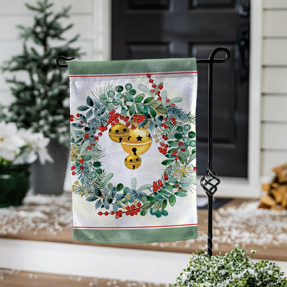 VivaStyle Burlap Garden Flag, Festive Foliage | Plow & Hearth