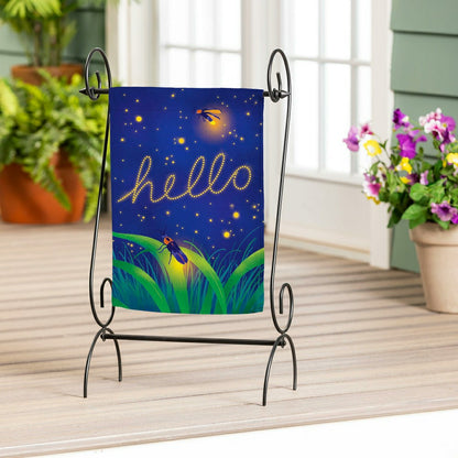 Hello Fireflies Garden Flag | Plow & Hearth