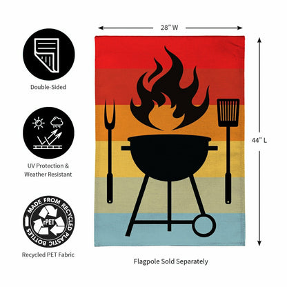 Burlap House Flag | Plow & Hearth