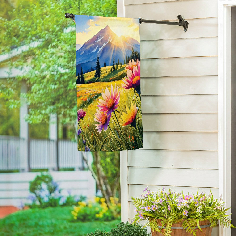 Amazing View Suede House Flag | Plow & Hearth