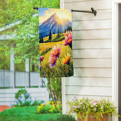 Amazing View Suede House Flag | Plow & Hearth