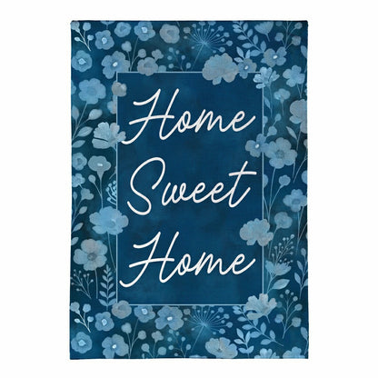VivaStyle Gilded Meadow Burlap House Flag TWO | Plow & Hearth