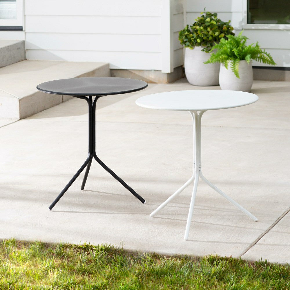 Outdoor Metal Bistro Table | Plow & Hearth