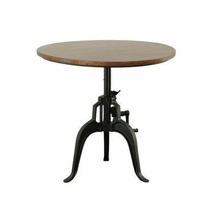 Bentley Adjustable Crank Table, Chestnut | Plow & Hearth