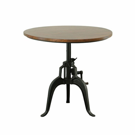 Bentley Adjustable Crank Table, Chestnut | Plow & Hearth