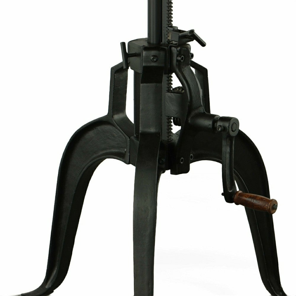 Bentley Adjustable Crank Table, Chestnut | Plow & Hearth