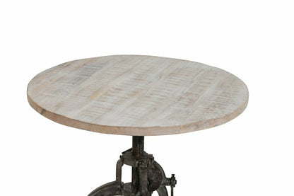 Riley Adjustable Height Rustic Coffee Table, Natural Driftwood | Plow & Hearth