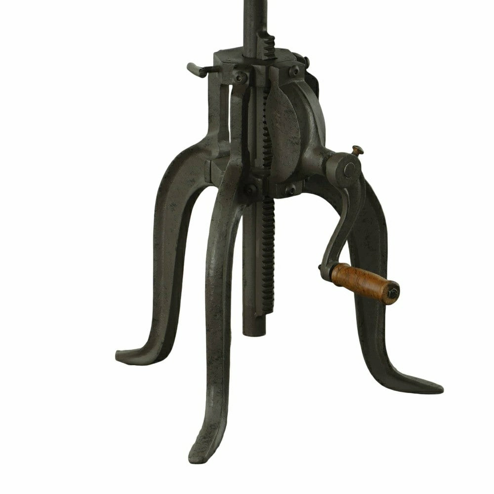 Regan Adjustable Accent Table, Harvest Oak | Plow & Hearth