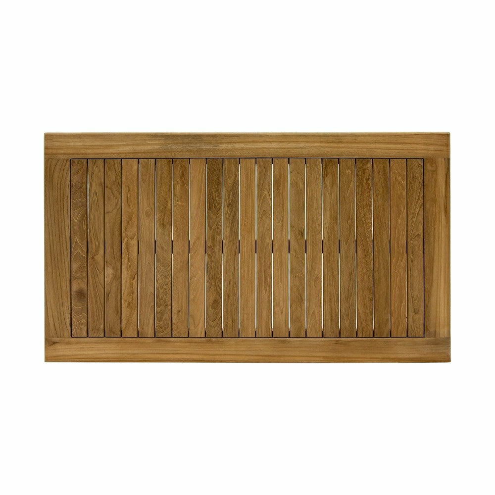 Kauai Natural Teak Indoor/Outdoor Coffee Table | Plow & Hearth