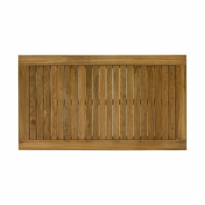 Kauai Natural Teak Indoor/Outdoor Coffee Table | Plow & Hearth