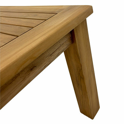 Kauai Natural Teak Indoor/Outdoor Coffee Table | Plow & Hearth