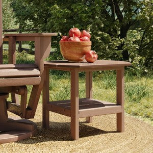 St. Simons Oval Side Table, 25" | Plow & Hearth
