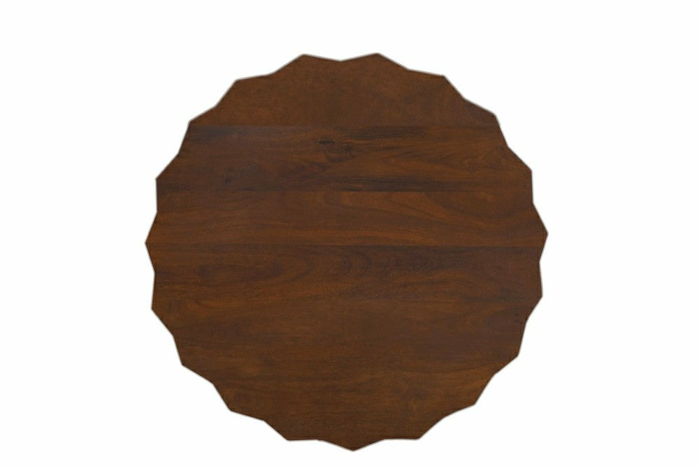 Lina Diamond Coffee Table, Walnut | Plow & Hearth