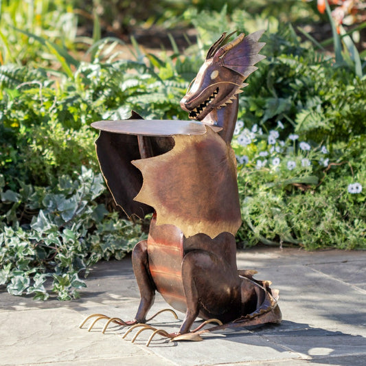 Metal Dragon Accent Patio Table | Plow & Hearth