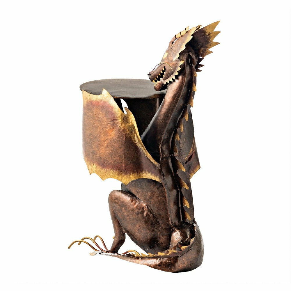 Metal Dragon Accent Patio Table | Plow & Hearth