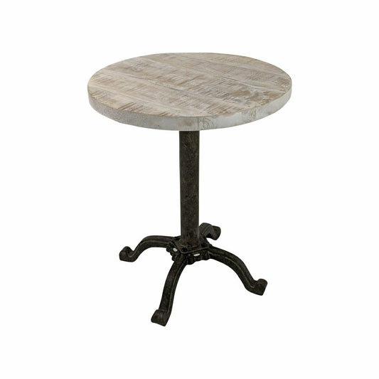 Colton Adjustable Vintage Table, Natural Driftwood Top | Plow & Hearth