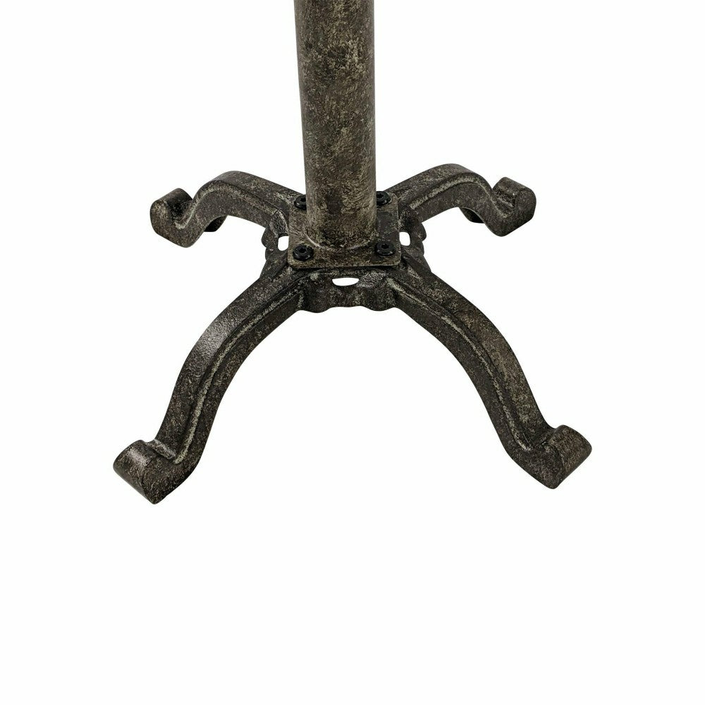 Colton Adjustable Vintage Table, Natural Driftwood Top | Plow & Hearth