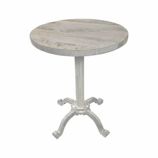 Colton Adjustable Vintage Table, Whitewash | Plow & Hearth