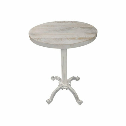 Colton Adjustable Vintage Table, Whitewash | Plow & Hearth