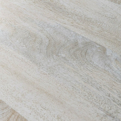 Colton Adjustable Vintage Table, Whitewash | Plow & Hearth