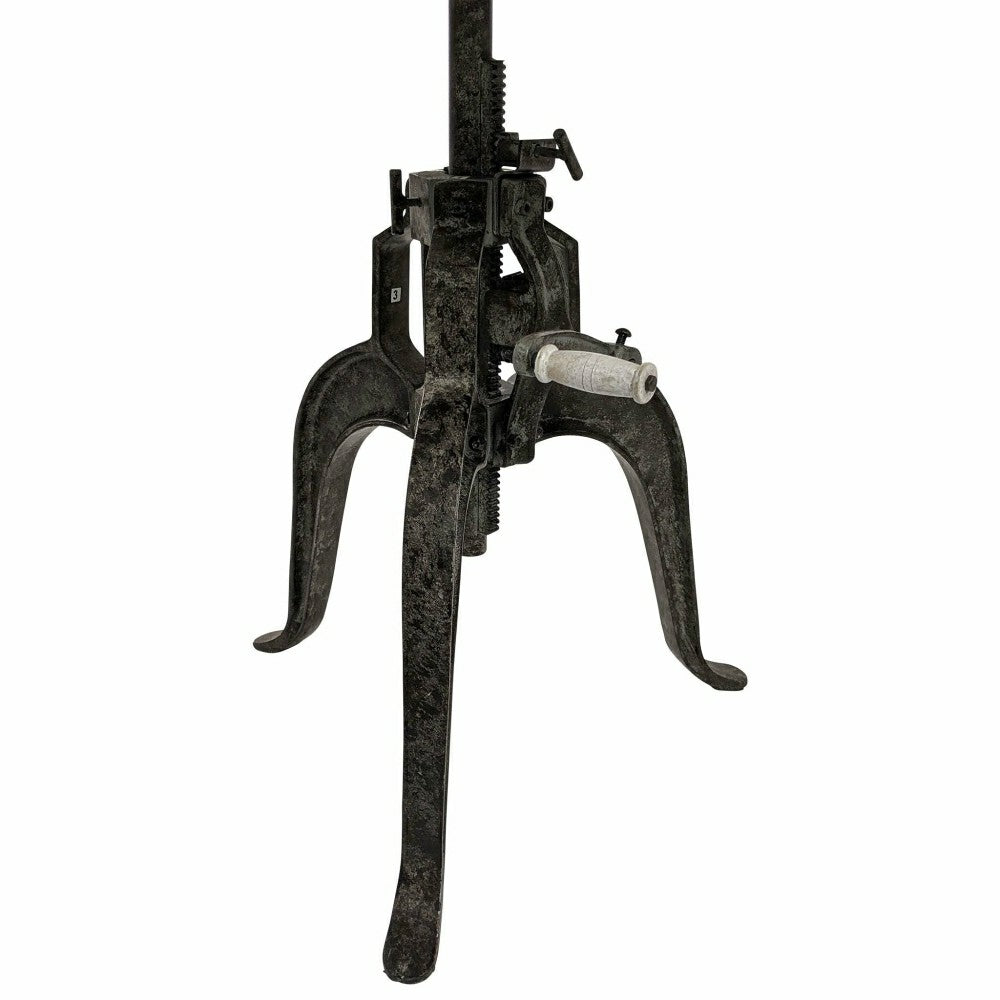 Bentley Adjustable Crank Table, Natural Driftwood | Plow & Hearth