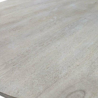Bentley Adjustable Crank Table, Whitewash | Plow & Hearth