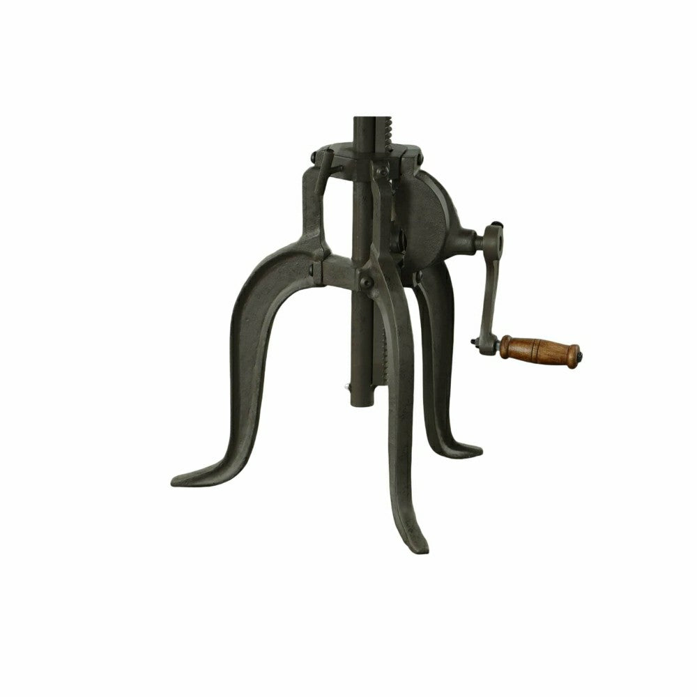 Regan Adjustable Accent Table, Industrial | Plow & Hearth