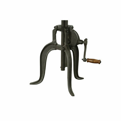 Regan Adjustable Accent Table, Industrial | Plow & Hearth
