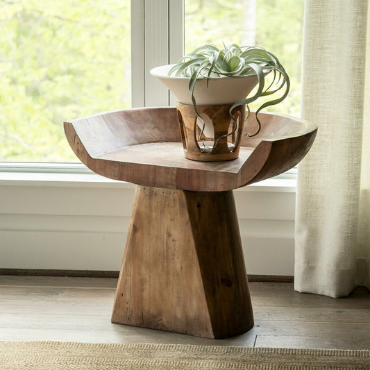 Reclaimed Fir Stool | Plow & Hearth